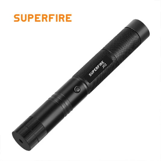 Superfire J02 Đèn pin Led nhỏ có thể sạc lại với con trỏ laser