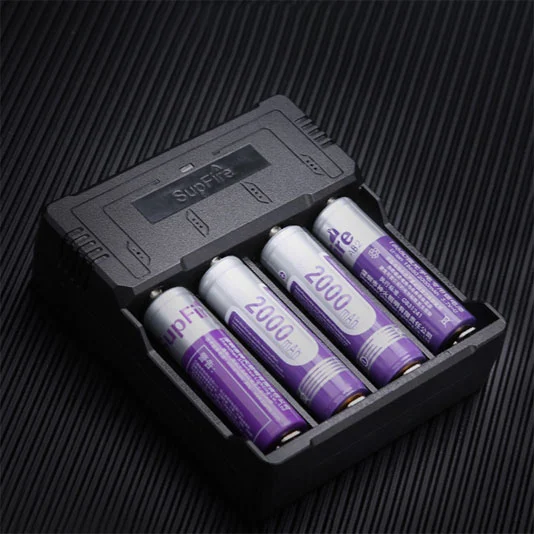 Bộ sạc USB superfire ac46 18650