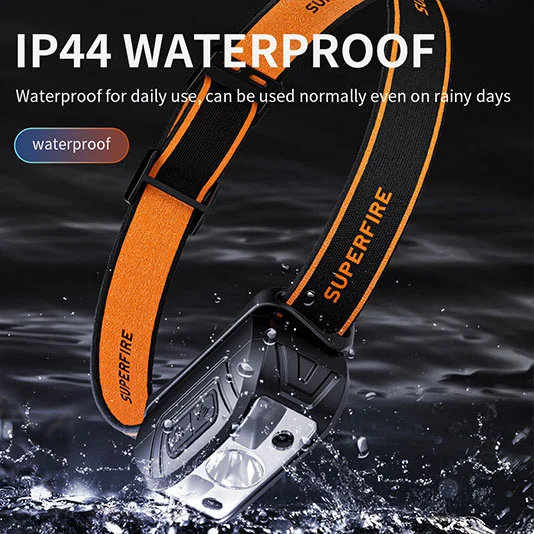 Đèn pha cảm biến LED superfire HL05-M