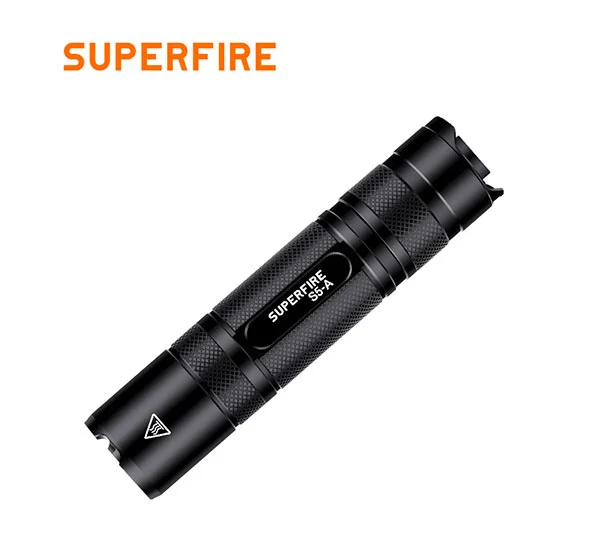 Superfire đèn pin chiến thuật mini sạc được S5-A 300 lumens