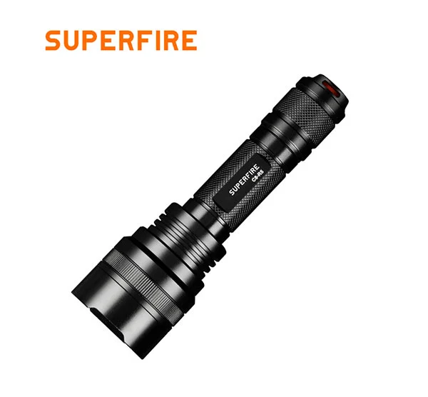 Đèn pin chiến thuật quân sự LED superfire C8-R5 450 lumens