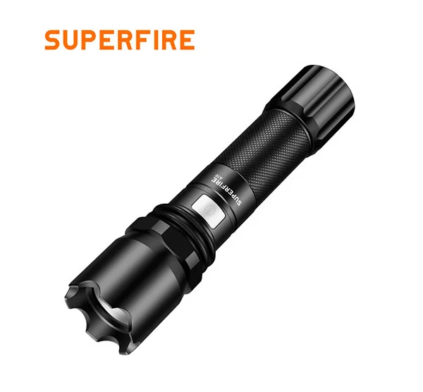 Đèn pin Led chiến thuật superfire A10 324 lumens với đèn nhấp nháy