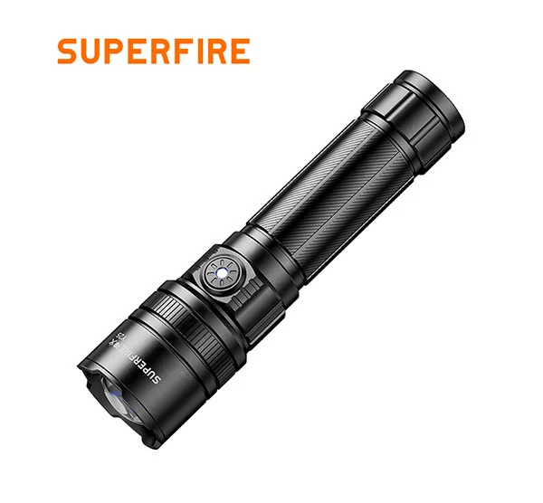 Đèn pin superfire Y25 600 lumens có thể thu phóng