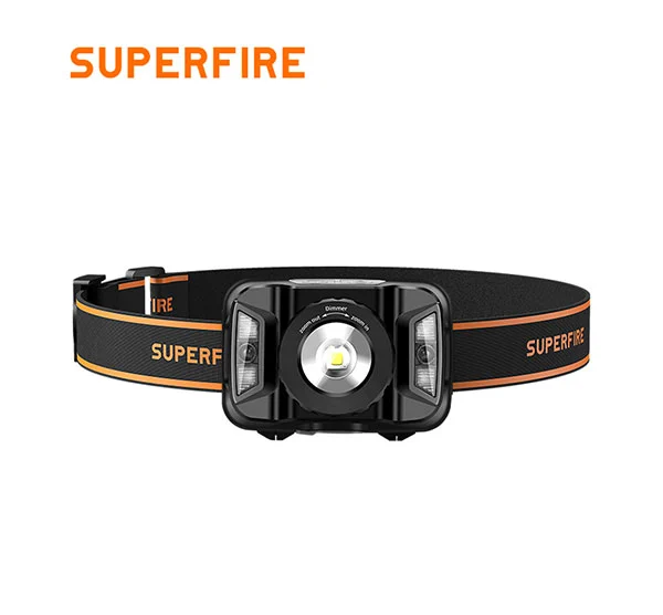 Đèn pha cảm biến superfire Hl18