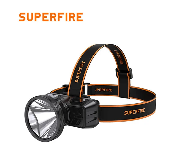 Đèn pha ngoài trời hiện đại superfire hl51