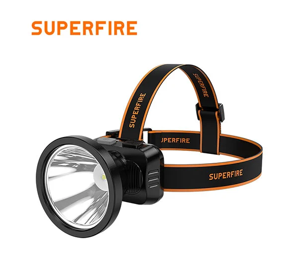 Đèn pha sạc USB superfire hl52