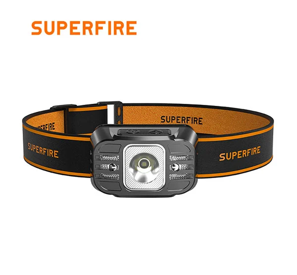 Đèn pin đầu cảm biến chuyển động dòng superfire hl75