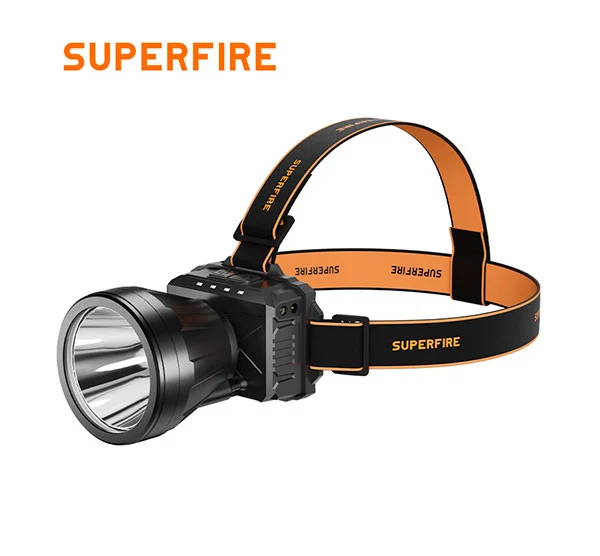 Đèn pha sạc được cảm biến chuyển động superfire hl82