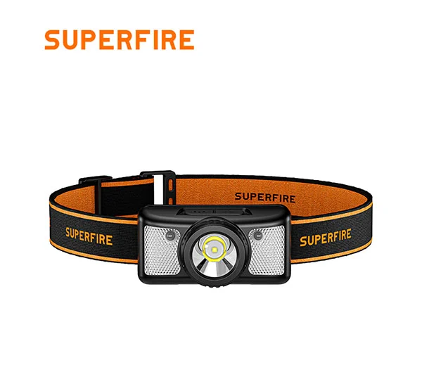 Đèn pha cảm biến sạc superfire HL91-X Type-C
