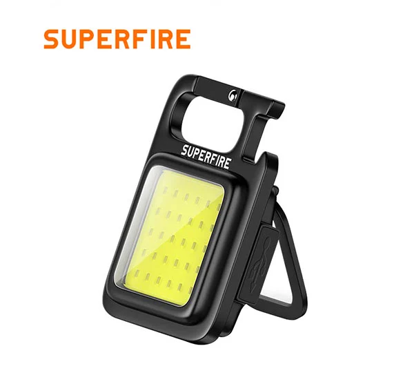 Đèn làm việc móc khóa superfire mx16 COB
