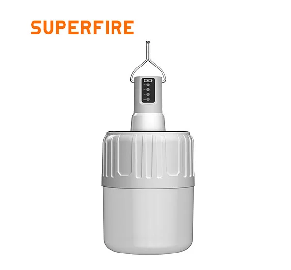 Superfire Đèn lồng Led cắm trại sạc năng lượng mặt trời T26-S