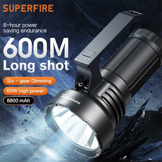 Đèn pin công suất lớn superfire L20