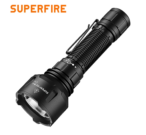 Đèn pin công suất cao superfire C16