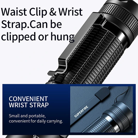 Đèn pin độ sáng cao superfire A26