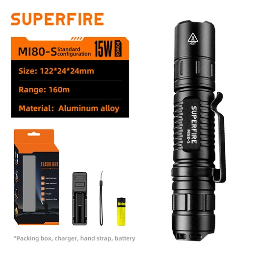 Đèn pin mini superfire mi80/MI80-S
