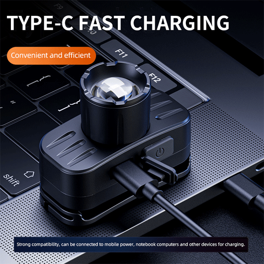 Đèn pha superfire hl80 có thể thu phóng