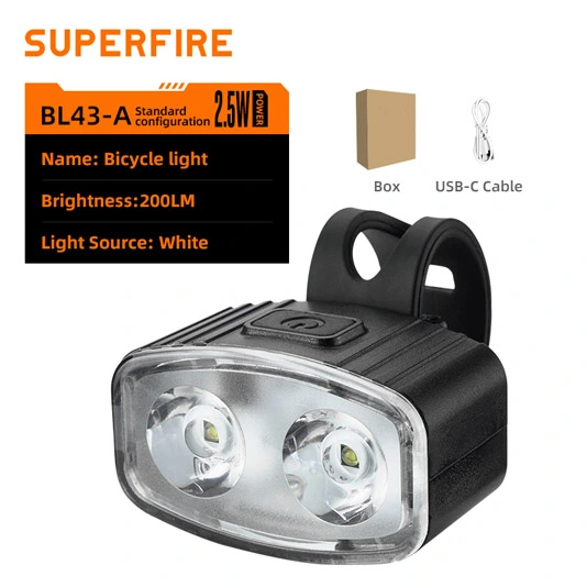 Đèn Xe Đạp superfire BL43 Series sạc được