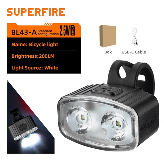 Đèn Xe Đạp superfire BL43 Series sạc được