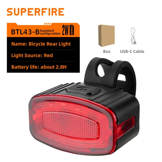 Đèn Xe Đạp superfire BL43 Series sạc được