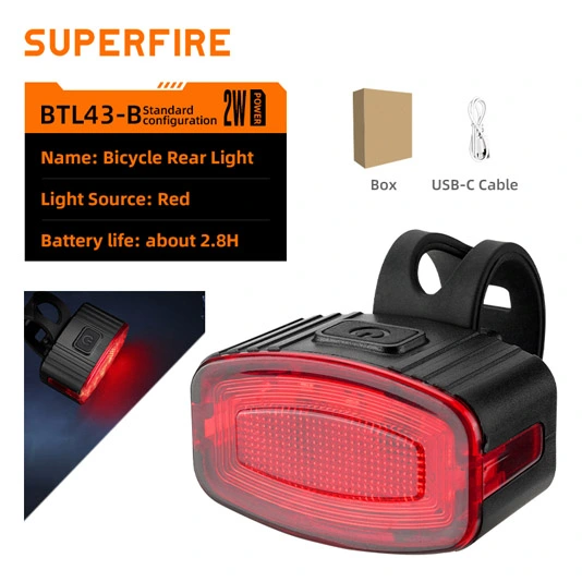Đèn Xe Đạp superfire BL43 Series sạc được