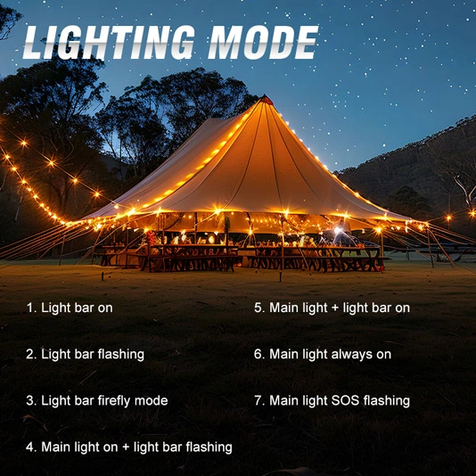 Đèn dây cắm trại superifer LT01