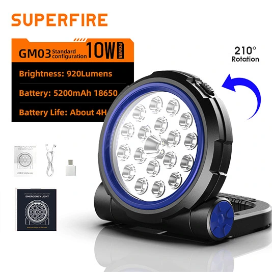 Đèn làm việc đa năng superifer GM03