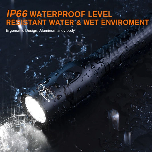 Superfire Đèn pin Led chống nổ D6 mới