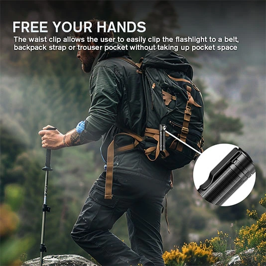 Đèn pha từ tính superfire TH06