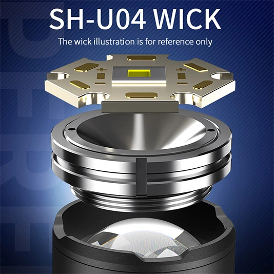 Đèn flahlight siêu sáng M35 có thể thu phóng