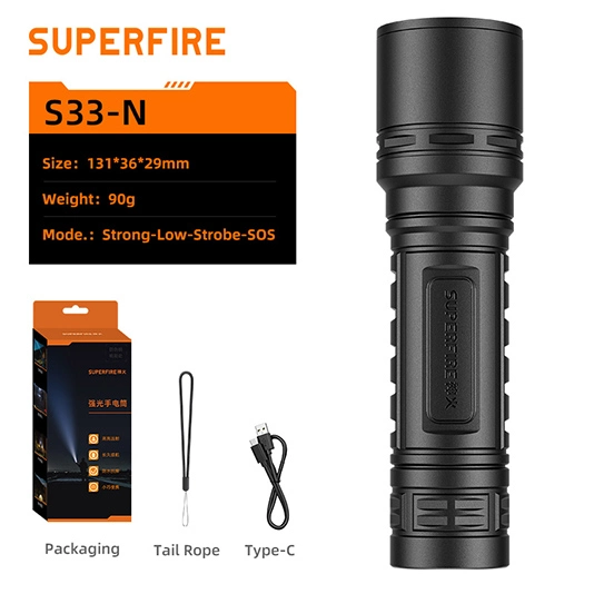 Đèn pin siêu nhẹ S33-N superfire