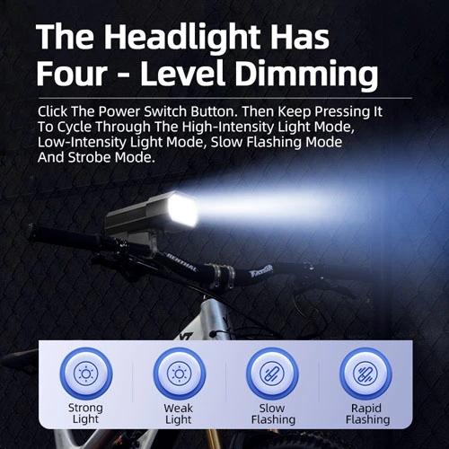 Đèn pha xe đạp superfire BL33