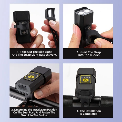 Đèn pha xe đạp superfire BL33