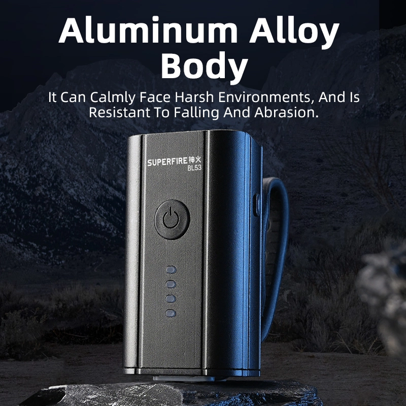 Đèn Trước Xe Đạp BL53: đèn pha xe đạp LED 350 lumen nhỏ gọn có sạc USB-C